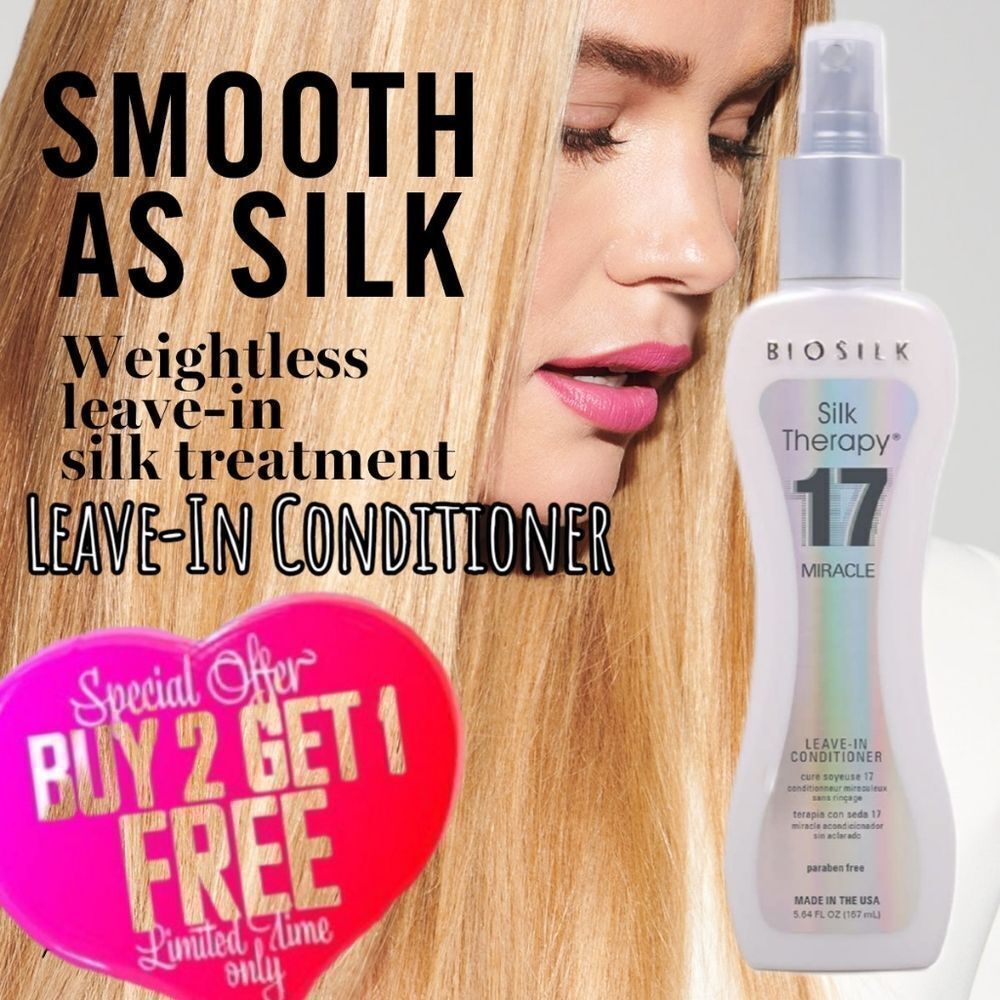 Biosilk Leave in Conditioning Treatment Repair Strengthen Volume And Body